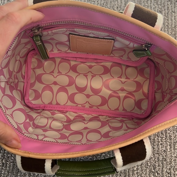 Coach Pink Springtime Bag - Picture 2 of 4